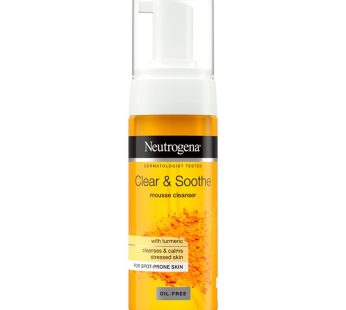 Neutrogena Clear & Soothe Mousse Cleanser – 150ml