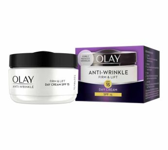 Olay Anti-Wrinkle Firm & Lift Day Cream SPF15 – 50m