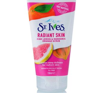 St. Ives Radiant Skin Pink Lemon & Mandarin Orange Scrub – 150ml