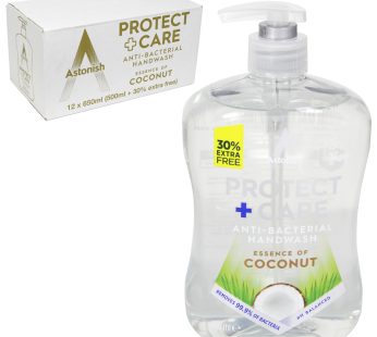 ASTONISH ANTI-BAC HANDWASH 650ML PROTECT 30CARE ESSENCE OF COCONUT