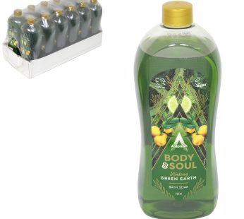 ASTONISH BODYSOUL 950ML BATH SOAK WAKING GREEN EARTH