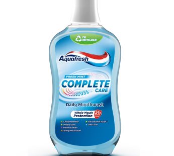 Aquafresh Mouthwash Complete Care Fresh Mint 500ml