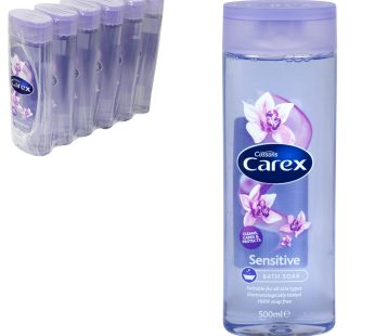 CAREX BATH FOAM WASH 500ML SENSITIVE