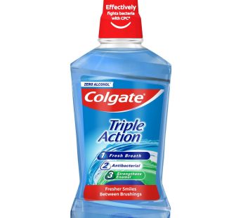 Colgate Triple Action Mouthwash 500ml