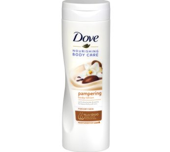 DOVE BODY LOTION 400ML PAMPERING FOR DRY SKIN+SHEA BUTTER