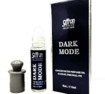 Dark Mode Roll On Perfume Oil Mens 6ml Saffron