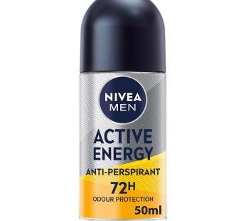 NIVEA MEN Active Energy Anti-Perspirant Deodorant Roll-On 50ml