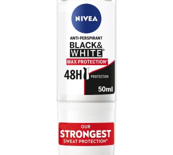 Nivea Black & White Max Protection Anti-Perspirant Roll-On 50ml