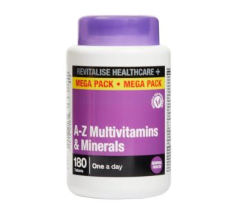 Revitalise Health+ A-Z Multivitamins & Minerals Capsules 180s