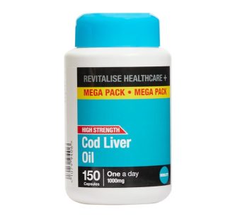 Revitalise Health+ Cod Liver Oil Capsules 150s