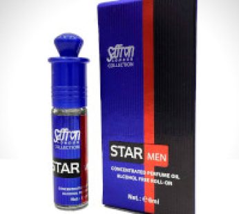 Star Men Roll On Perfume Oil Mens 6ml Saffron