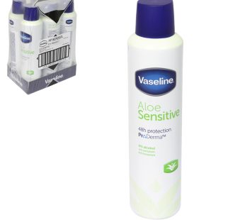 VASELINE APA 250ML ALOE SENSITIVE