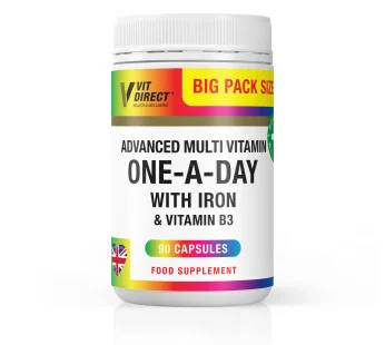 Vit Direct Advanced Multi Vitamin 1-A-DAY 90 Capsules