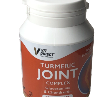 Vit Direct Turmeric Joint Complex Glucosamine Chondroitin 60 Capsules