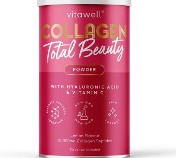 Vitawell Beauty Collagen Powder 200g – Lemon Flavour