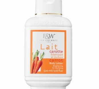 Fair White Carrot Body Lotion 500ml