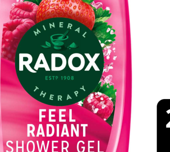 Radox Mineral Therapy Feel Radiant Shower Gel 500ml