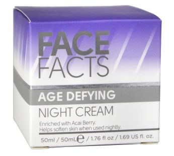 FACE FACTS AGE DEFYING NIGHT CREAM 50ML