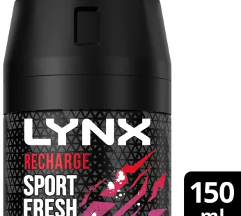 LYNX DEODORANT RECHARGE SPORTS DRY 150ML