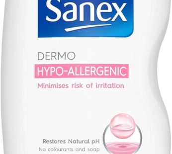 SANEX HYPO ALLERGENIC BATH FOAM 500ML