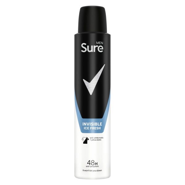 SURE MEN INVISIBLE ICE 25ML